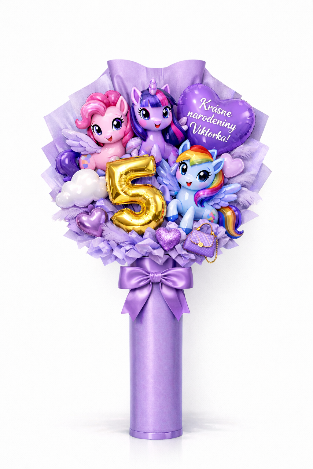 MY LITTLE PONNY/Pink/Purple/Turqise