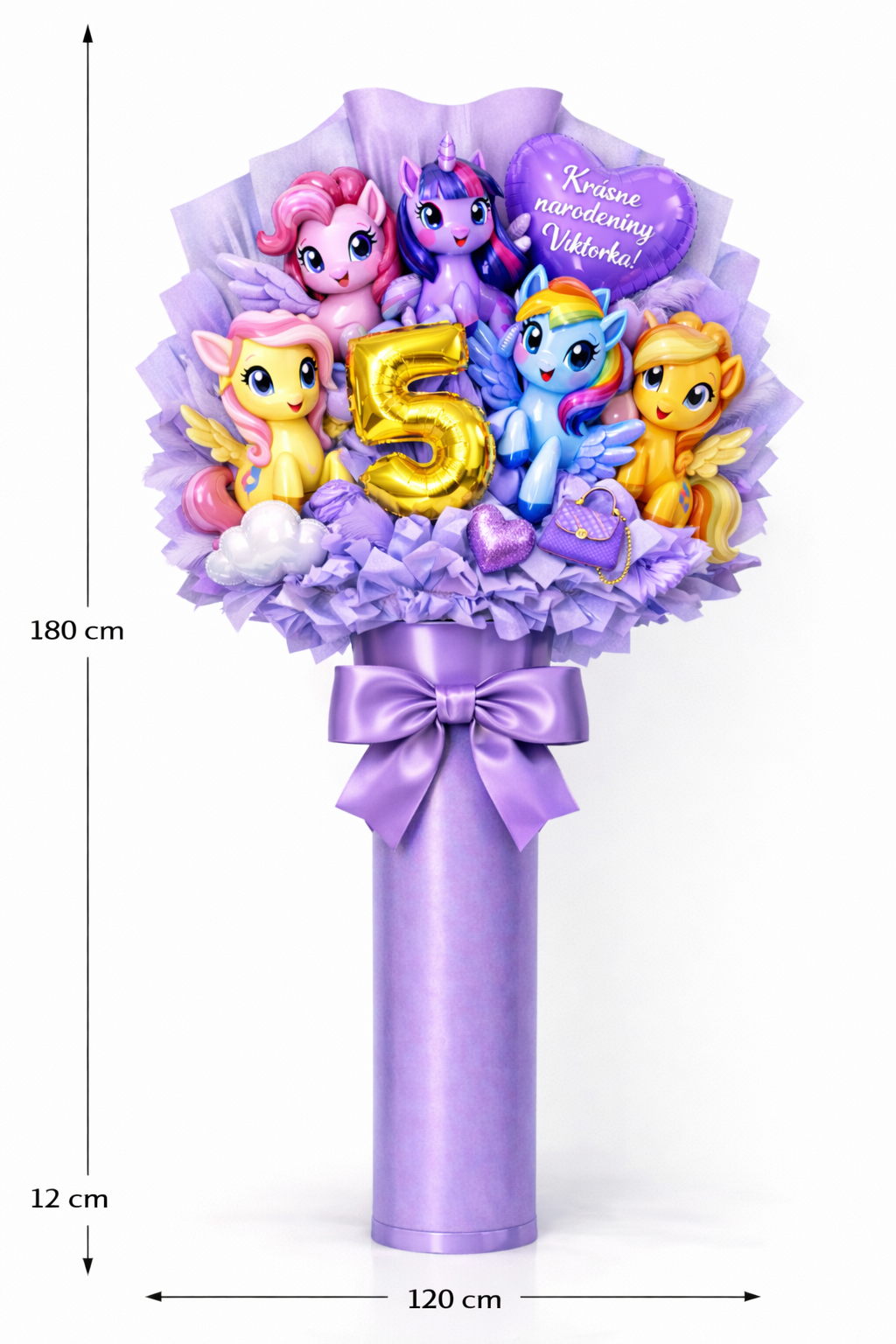 MY LITTLE PONNY/Pink/Purple/Turqise