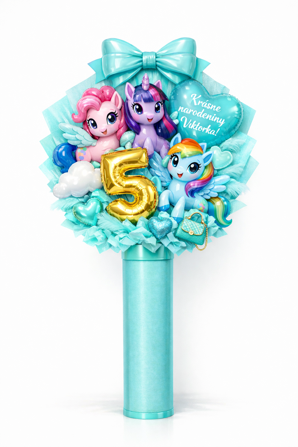 MY LITTLE PONNY/Pink/Purple/Turqise